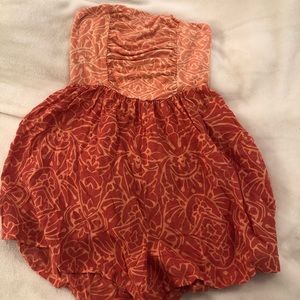 ROXY strapless romper